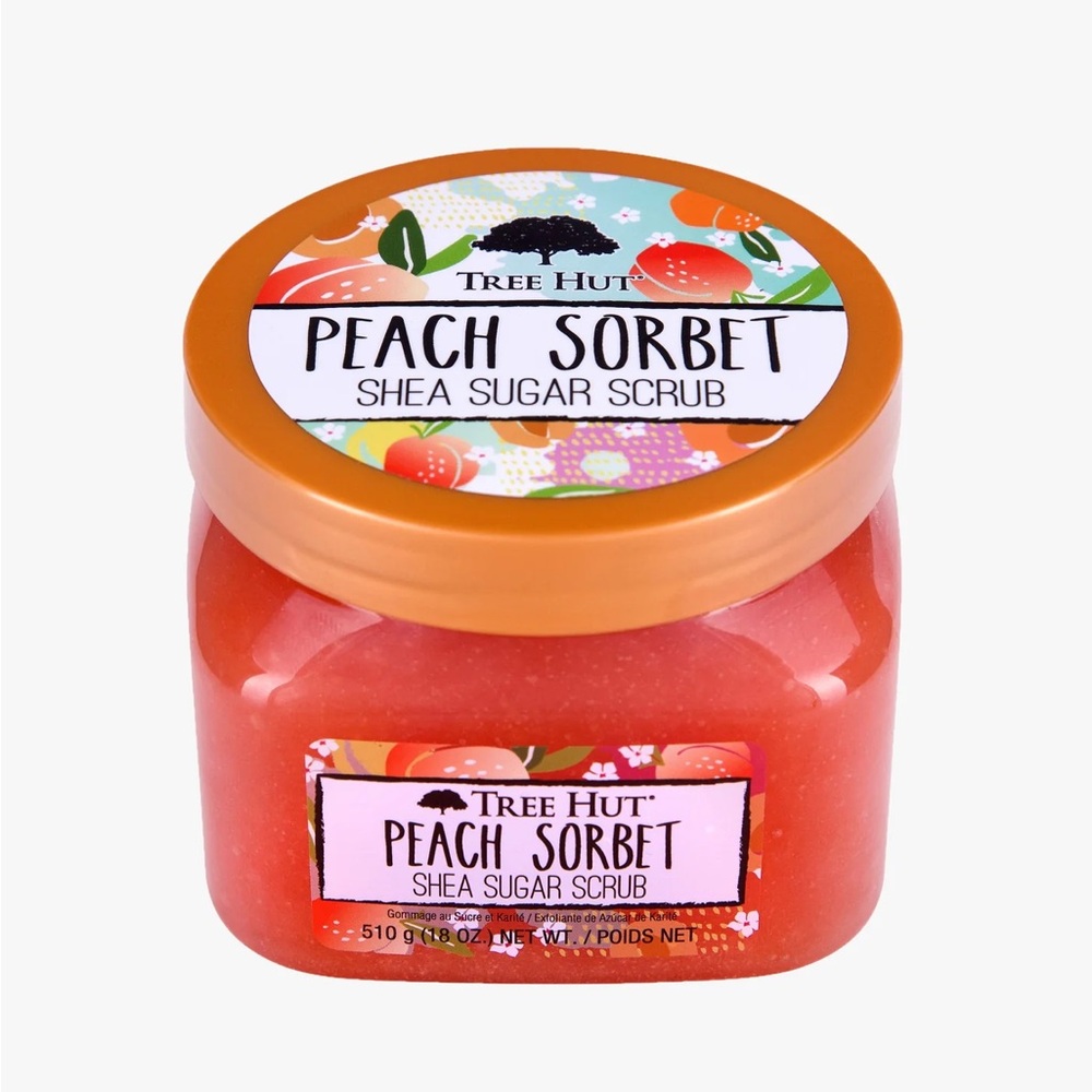 Tree Hut Peach Sorbet Shea Sugar Scrub